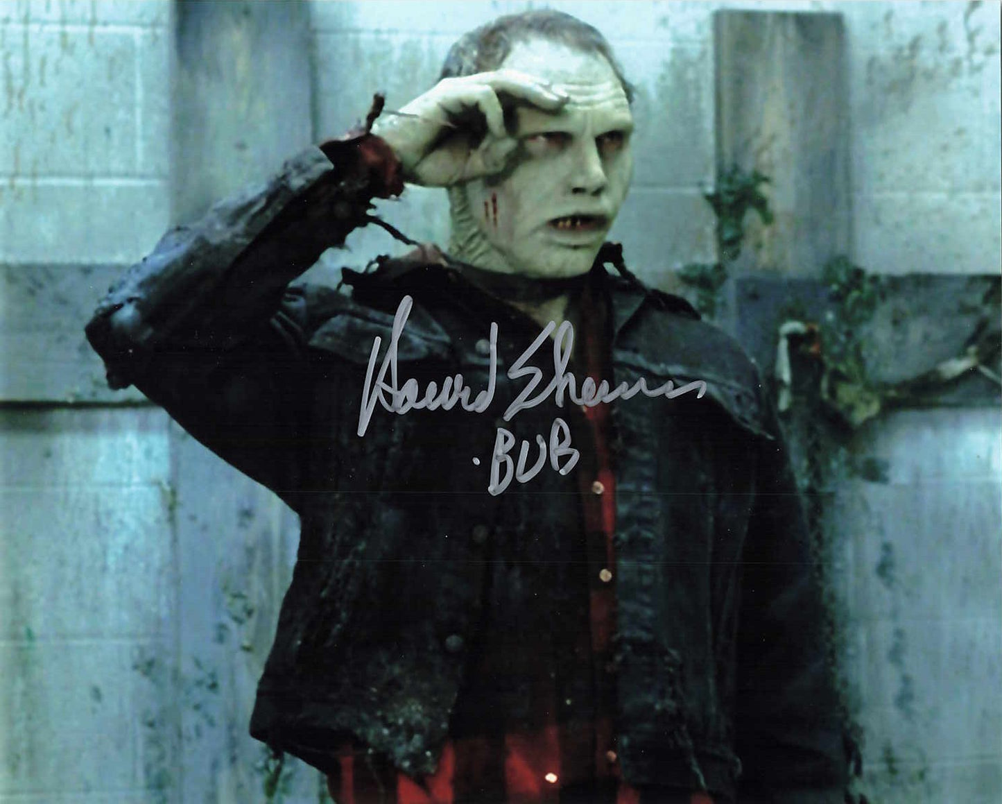Howard Sherman - Day of the Dead - Bub - Signed 8X10