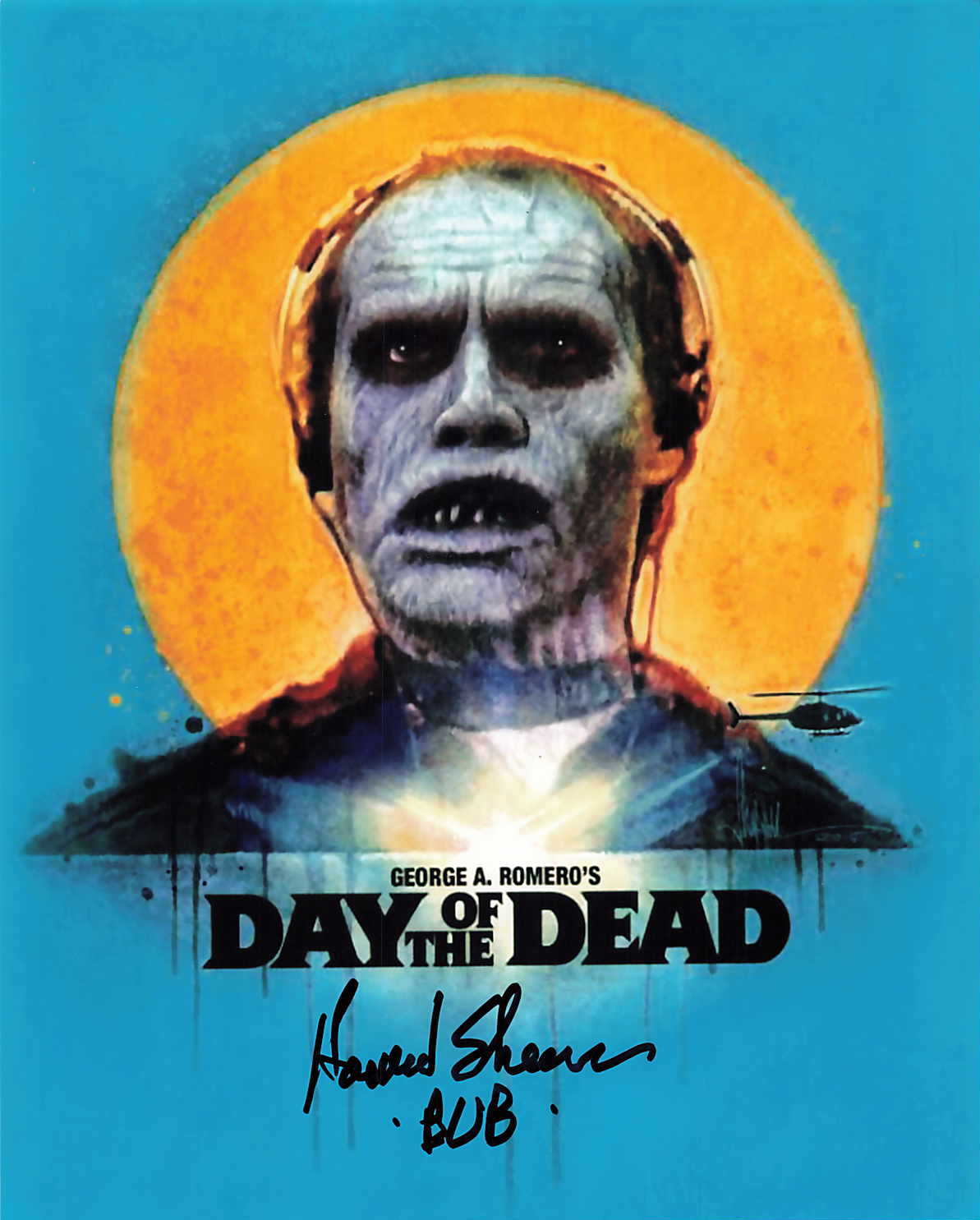 Howard Sherman - Day of the Dead - Bub - Signed 8X10
